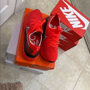 Nike React Infinity Run FK Bright Crimson/White/Black